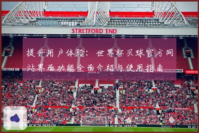 提升用户体验：世界杯买球官方网站界面功能全面介绍与使用指南